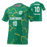 Flight Jersey Cracks - Green